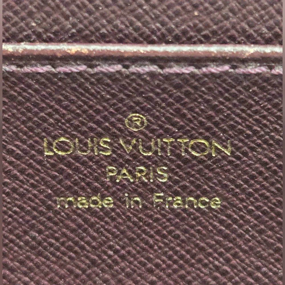Louis Vuitton Acajou Taiga Leather Serviette Ambassadeur Briefcase MI0408